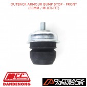 OUTBACK ARMOUR BUMP STOP - FRONT (60MM / MULTI-FIT) - OASU4210102